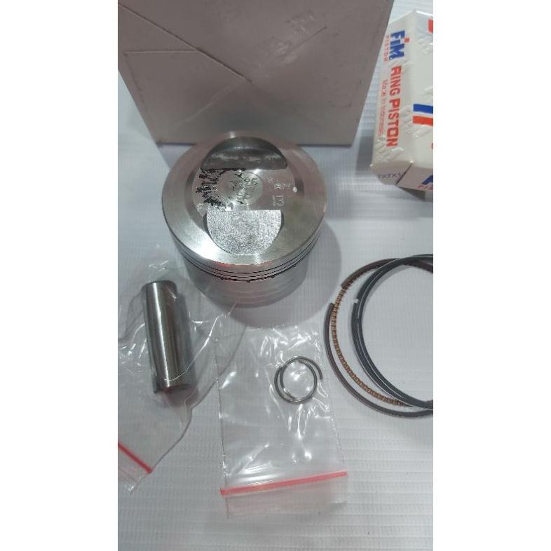 piston FIM 56 pin pen 13 mm plus ring seher kit set kawasaki kaze bisa buat rubahan ke jupiter Z VEG