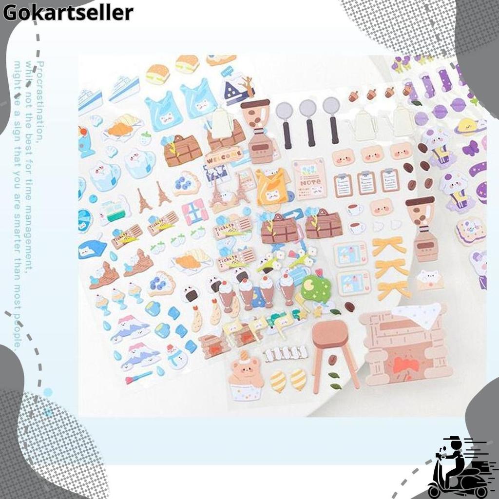 Buku Stiker DIY BEAR Quite Book Beruang Landscape Sticker Ruangan Top Seller
