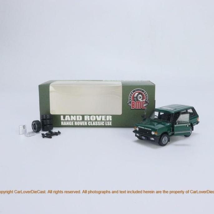 Diecast Bm Creations Range Rover Classic Lse Hijau High Quality