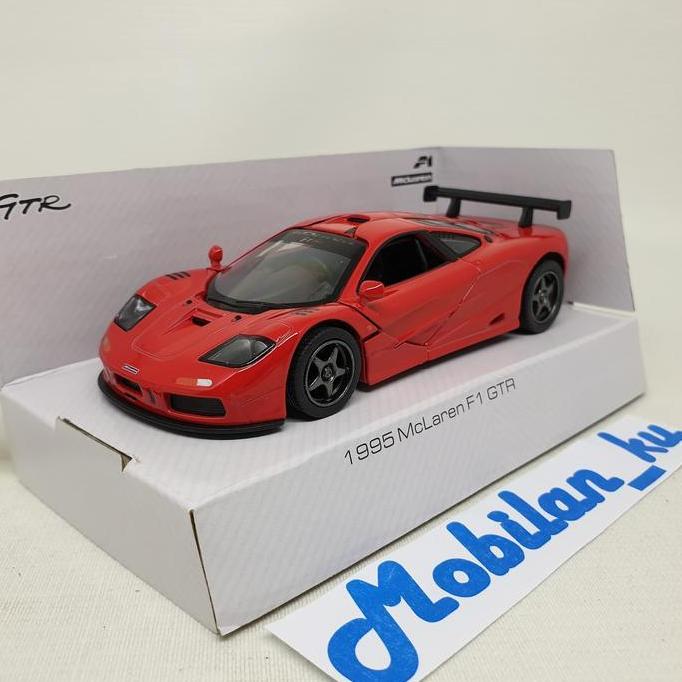 Diecast 1995 Mclaren F1 Kinsmart 1:34 Baru