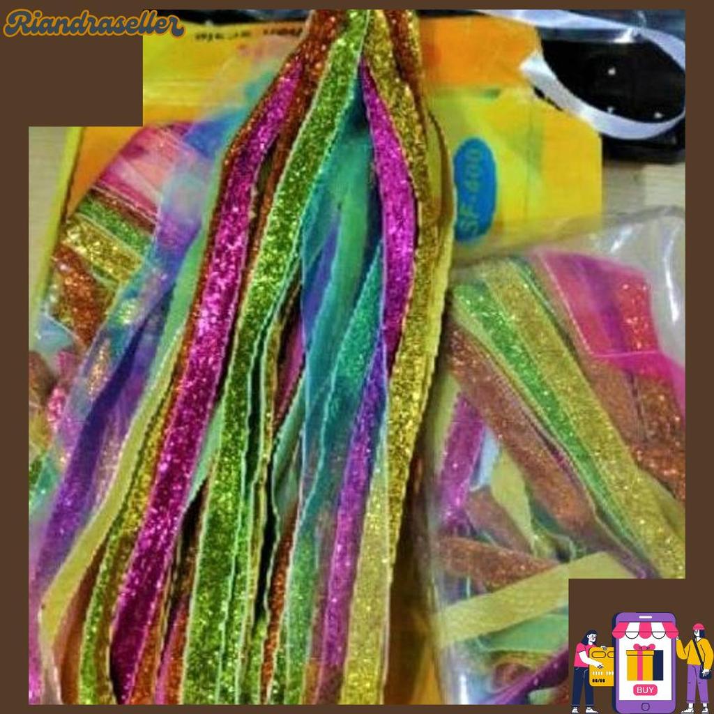 Tassel Rumbai Tamborin Gereja Pita Bludru Alat Tari Best Seller