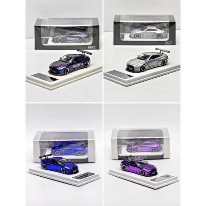 Lmlf Dot Nissan Gtr R35 Pandem Rocket Bunny Gt Wing Series Limited Edition Supreme Electroplate Baru
