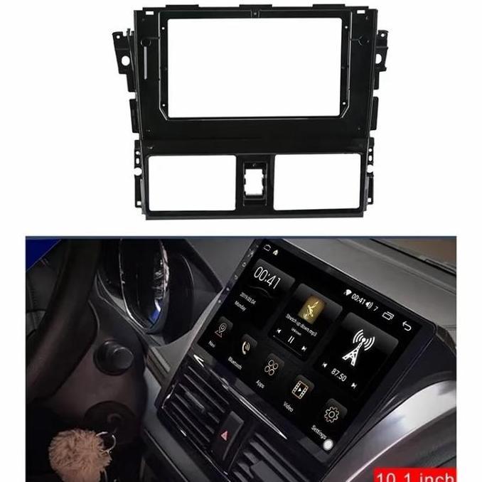 Frame Head Unit Android 10" New Yaris Vios Limo Gen3  Limo 2013 - 2017 / Yaris Termurah