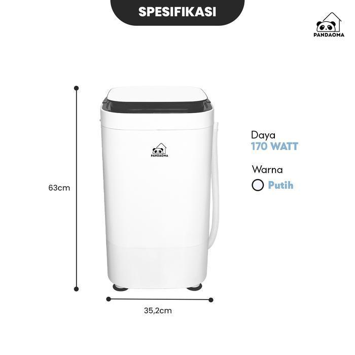 Ems Pandaoma Mesin Cuci Mini Atro Mesin Cuci Sepatu Mesin Cuci Portable Kapasitas 4,5Kg
