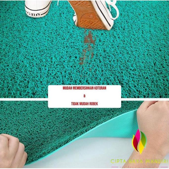 Lansungkirim- Keset Karpet Mie Bihun 120X120 Ketebalan 15Mm Keset Mie Bihun 120 X 120 Cm