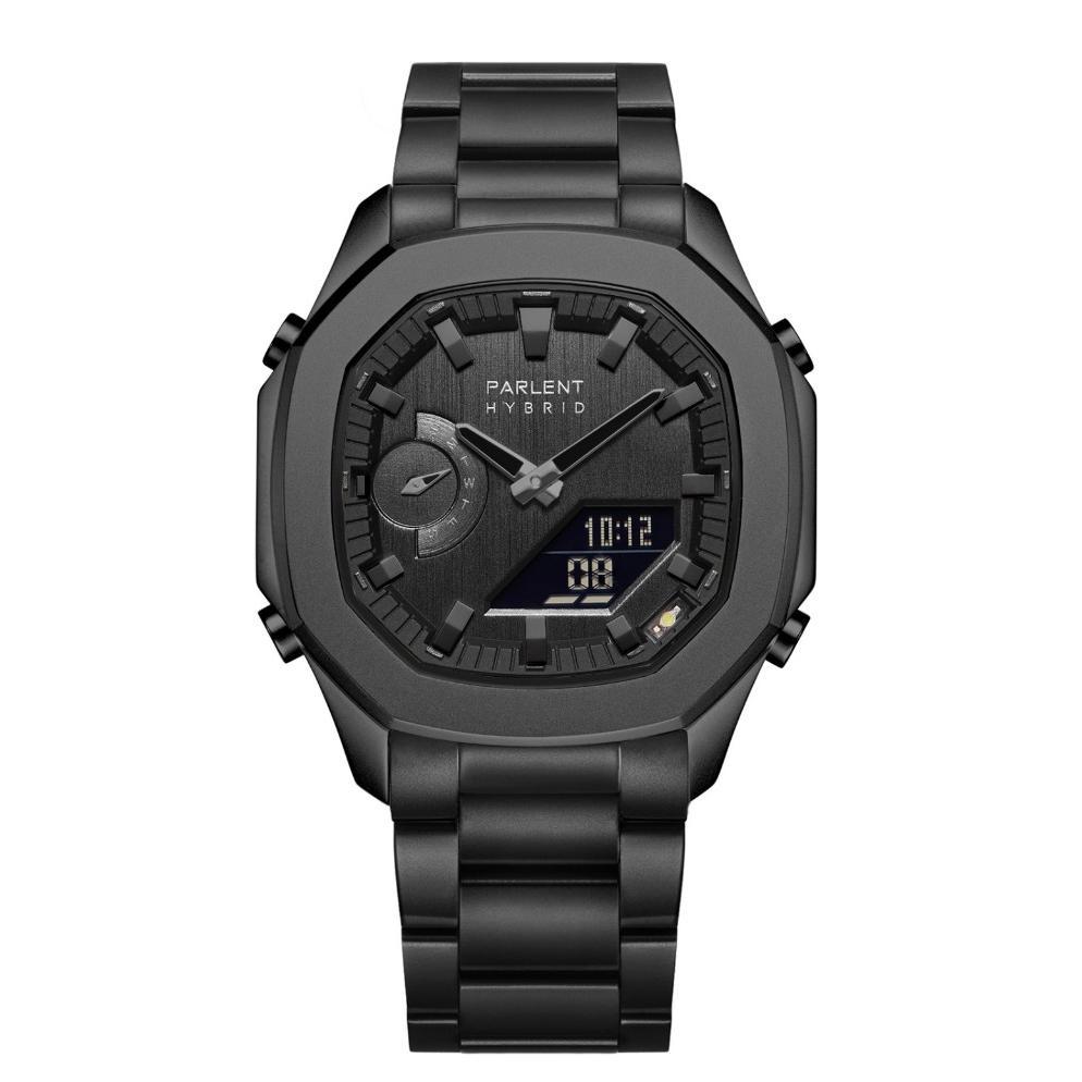 Wl Jam Tangan Pria Parlent Gallant Hybrid Steel