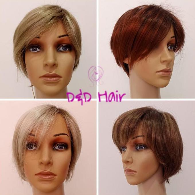 Wig Rambut - Wig Wanita - Half Lace Wig dan Front Lace Wig - Wig Warna Promo
