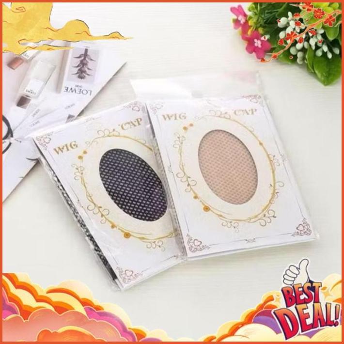 Terbaik Jaring Rambut Wigcap / Jaring Wig Rambut / Hairnet Hair Net Wig Cap