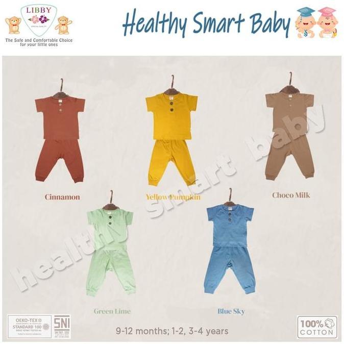 LIBBY Earth Fave Set | Setelan Pendek Panjang