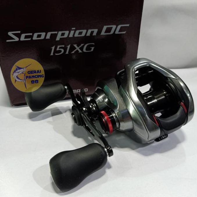 Reel Shimano scorpion DC 2021 151XG Terlaris
