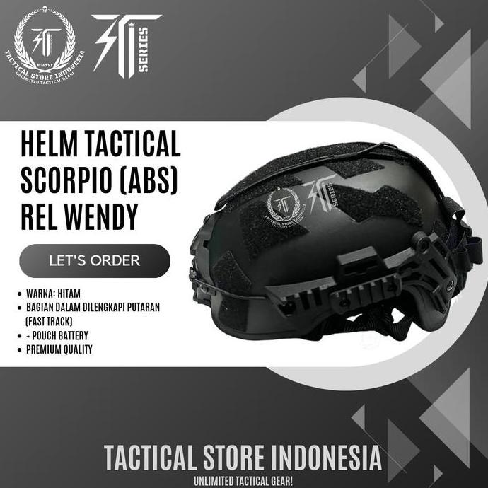 ORIGINAL Helm Tactical Scoio Mode - Rel Wendy - Helm Tactical ABS - Exclusive TSI Series READY STOCK
