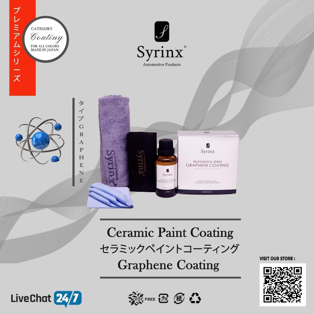 Graphene Coating Mobil Nano Syrinx Pelindung Cat Mobil Murah & Berkualitas Nano Ceramic Coating Prom