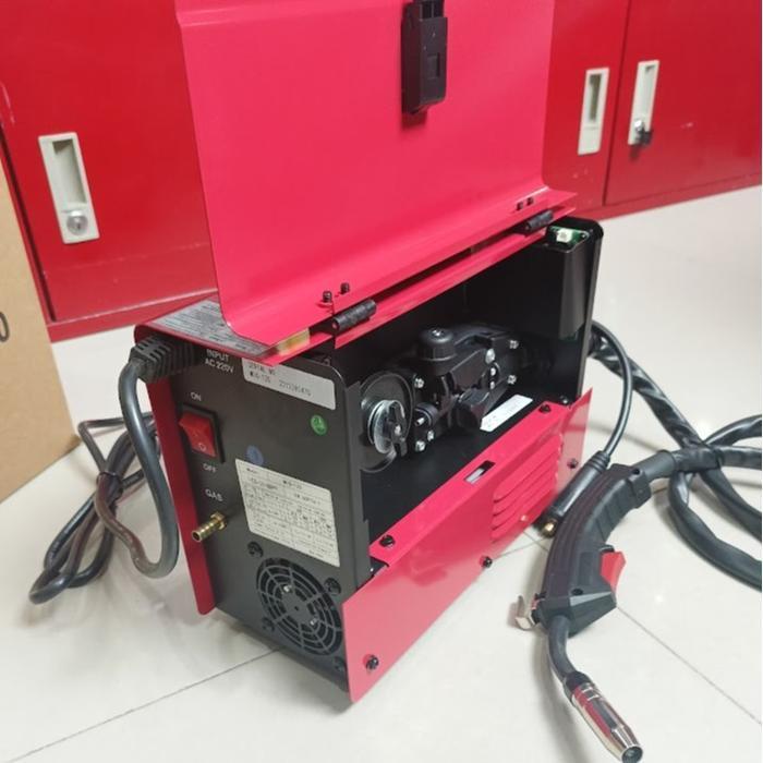 Redfox Mesin Las Listrik Mig 120T Multifungsi Flux Core Bisa Tanpa Gas-Less Digital Free Kawat Las F