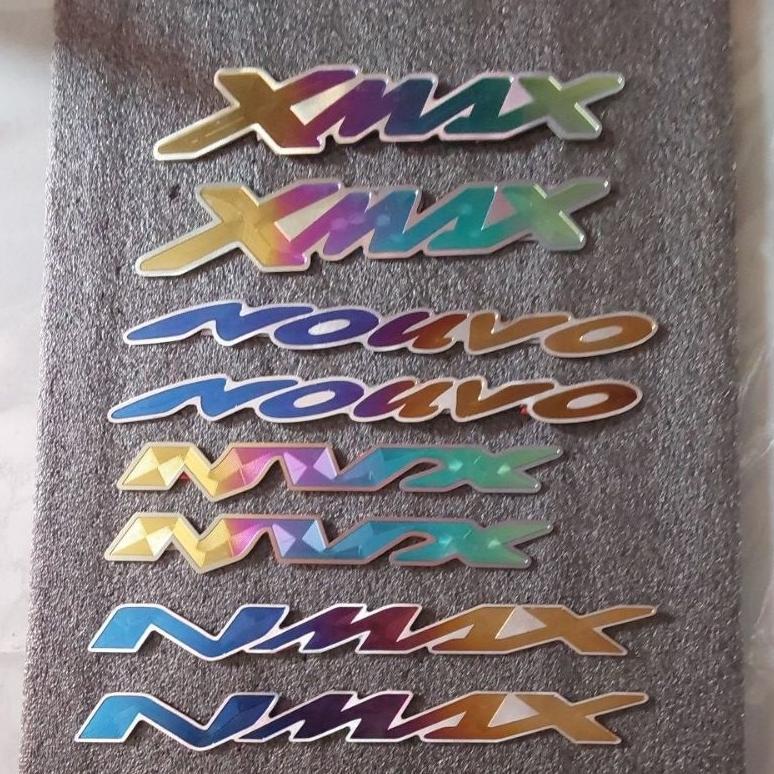 emblem titanium yamaha mio,nouvo,lexi,nmax,xmax,soulgt,Y15zr,luvias,aerox,nvx made in vietnam