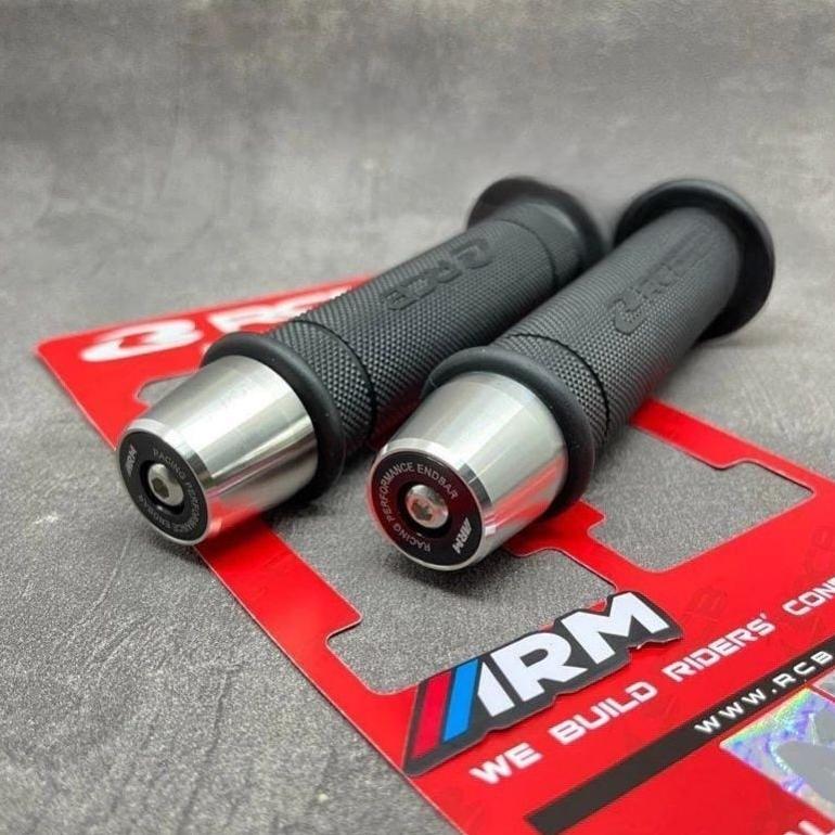 RCB ORIGINAL HANDGRIP HG55 + JALU STANG STAINLESS ARM BULAT TWOTONE UNIVERSAL BEAT VARIO PRIMAVERA N