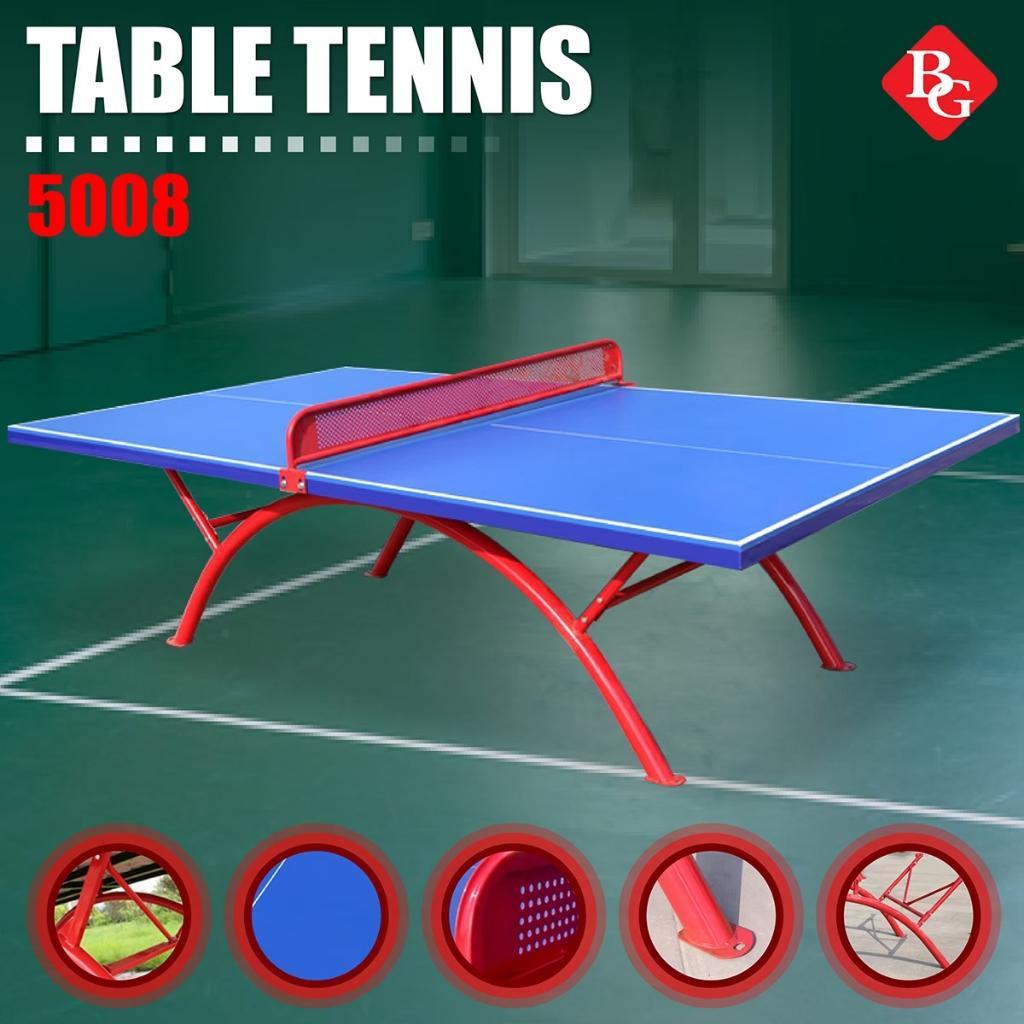 Meja Tenis Lipat Portable Adjustable Meja Pingpong Table Indoor Outdoor Berkualitas Tinggi