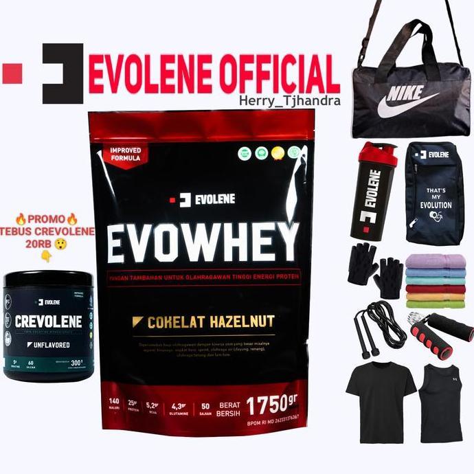 Gasskuy- Evowhey Protein Evolene | Whey Protein 50 Sachet & Halal