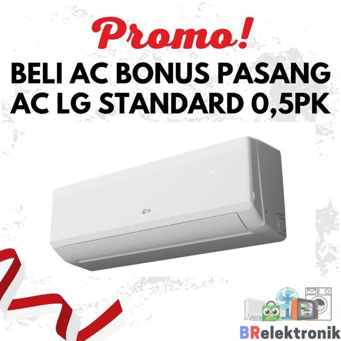 Terlaris Ac Lg 1/2 Pk 0,5 Pk Standard Low Watt Gratis Pemasangan