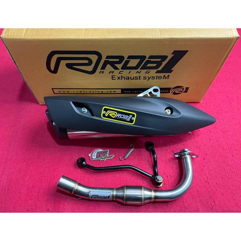 KNALPOT ROB1 FAZZIO FILANO MIO M3 MIO Z MIO GEAR FREEGO CAP V COVER SS