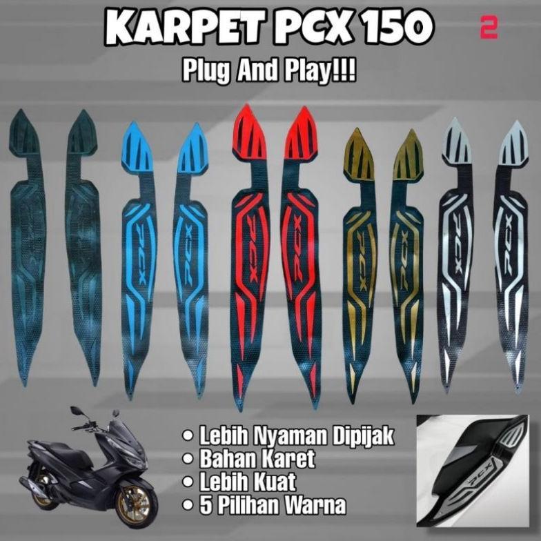 Karpet motor Honda PCX 150 / PCX 160 / bordes PCX 150 / karpet PCX 150 / PCX 150 / karpet alas motor