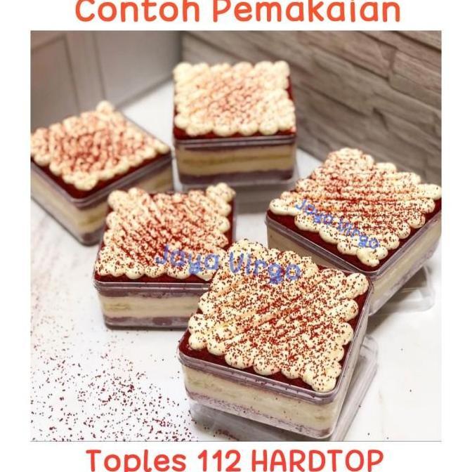 Good- Toples HARDTOP 112 / toples persegi / toples mika / toples eclair cake