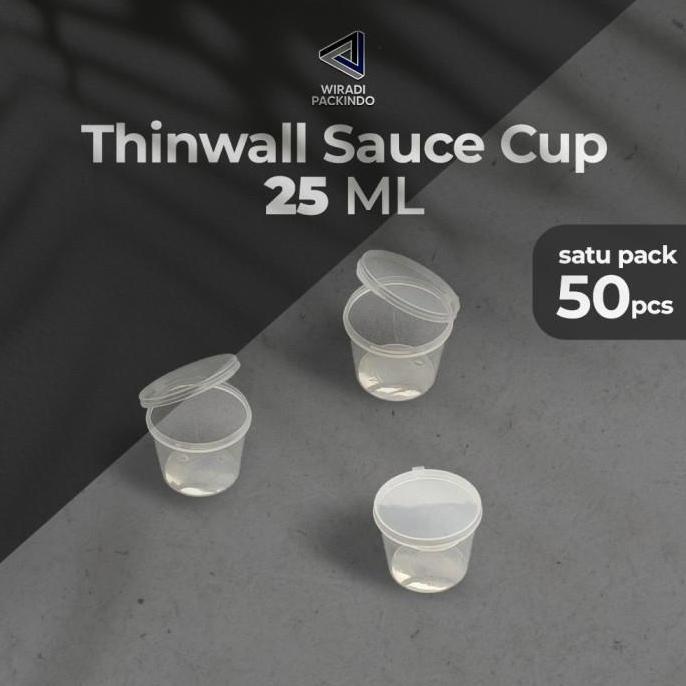 Good- Saus Cup 25ml/ Tempat Saus 25 ml
