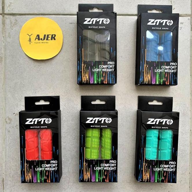 Handgrip Ztto Single Lo Rubber Pegangan Stang Sepeda Mtb El Ergon