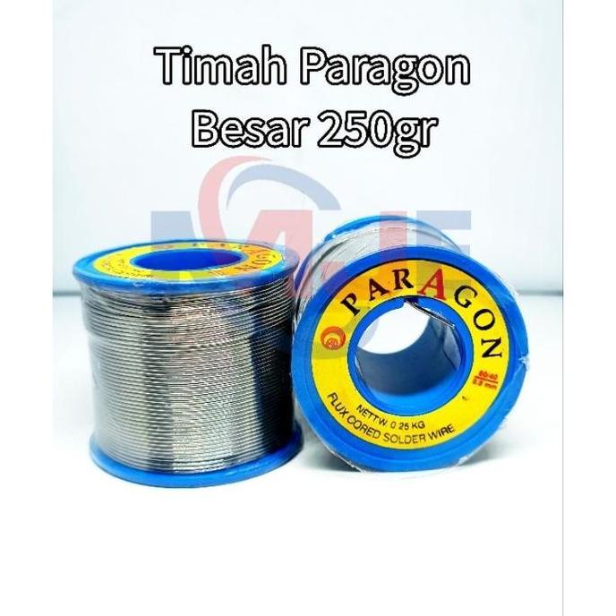 Good- TIMAH PARAGON TIMAH SOLDER TENOL 250gr TIMAH PARAGON BESAR