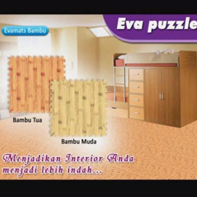 Evamat Bambu / Evamat Motif / Tikar / Alas Lantai Motif Bambu