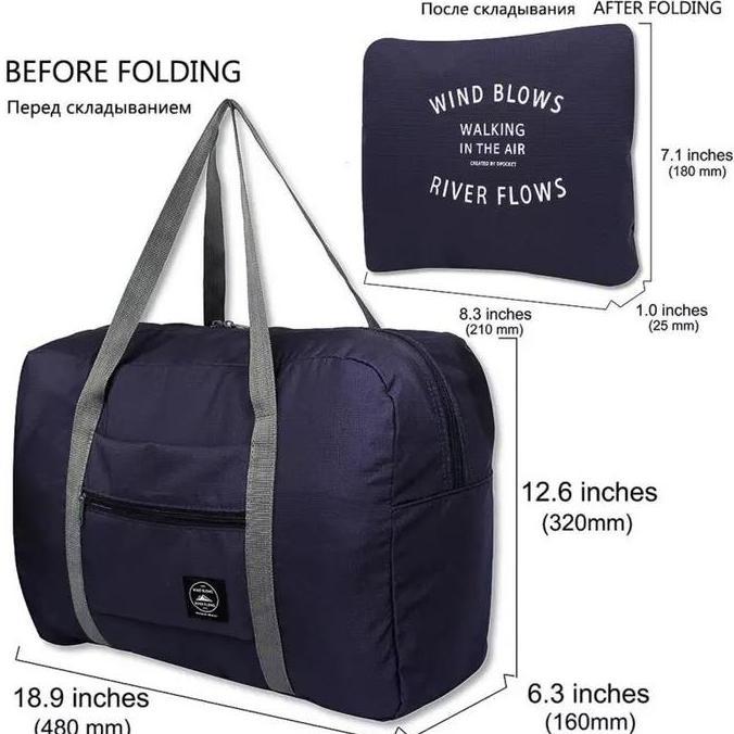Kuyy- Tas Travel Lipat Traveling Jingjing Mudik Bags Handbags Besar