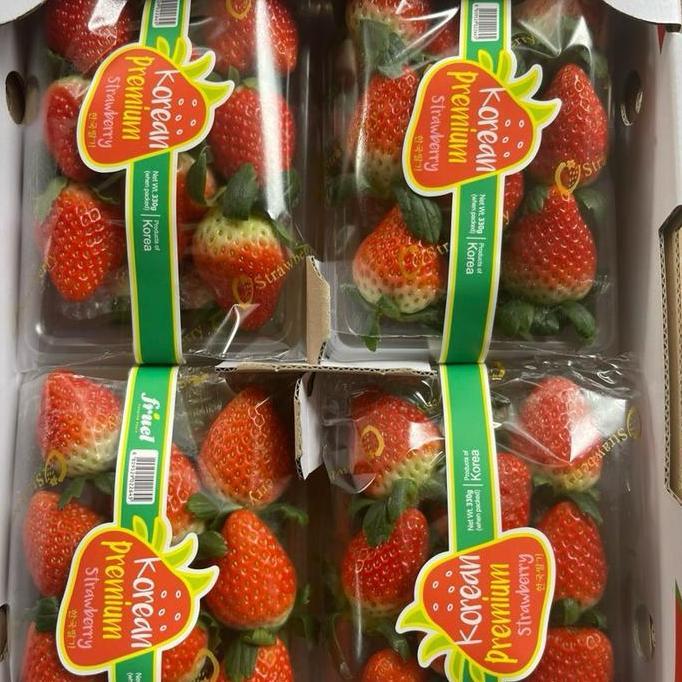 Fruxi- Buah Strawberry Korea | Strawberry Premium Korea - 1 Pack