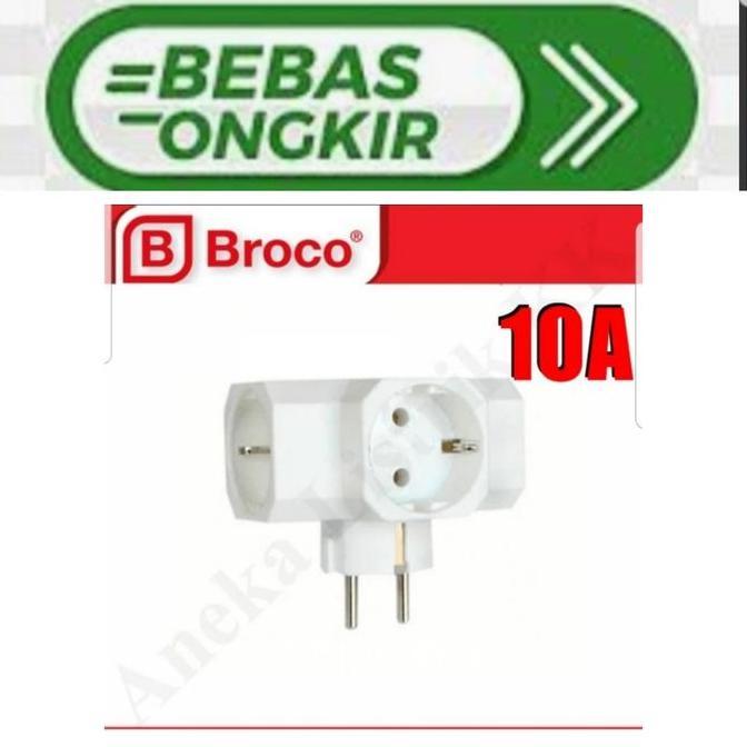 Yxrj- Broco T Arde Steker Tee Cabang 3 Arah 13830 Kuningan Asli 16A