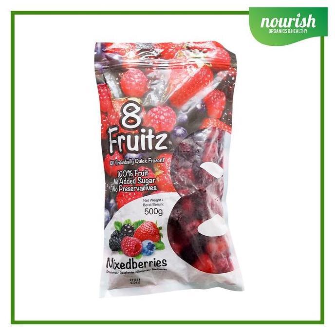 Fruxi- 8 Fruitz Iqf Mix Berries Frozen / Mixed Berries 500 Gr