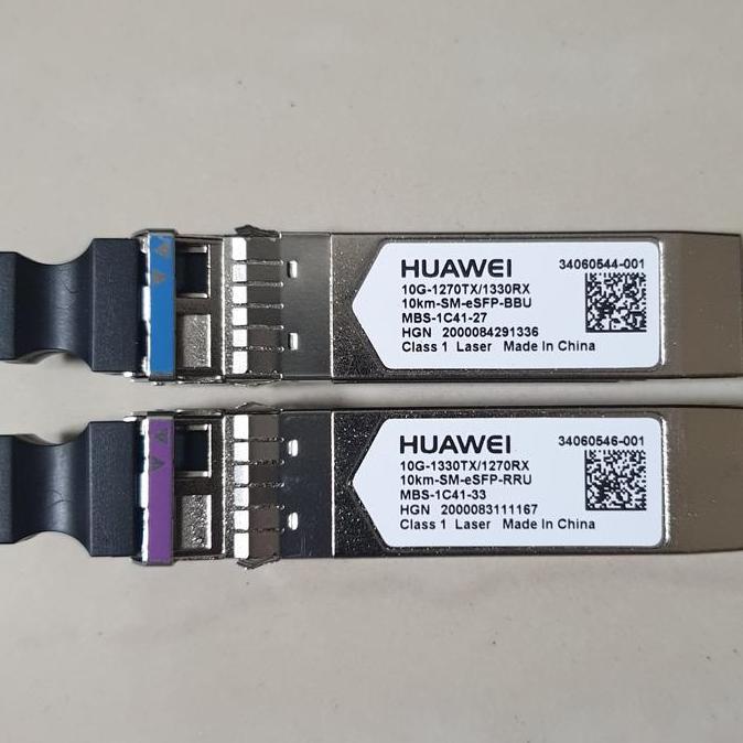 NEW SFP+ BIDI HUAWEI 10G 10km Single Core (Sepasang)