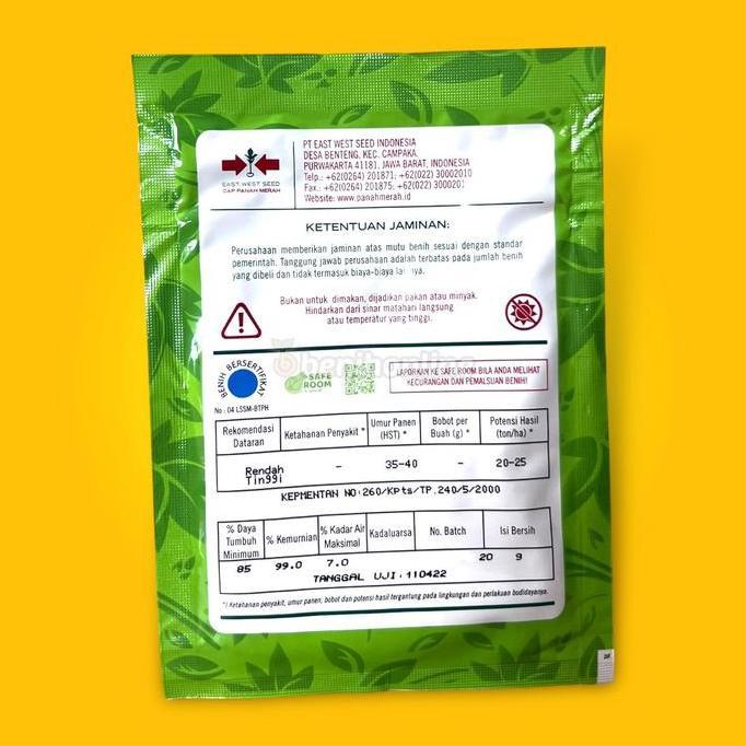 Grdn- Benih Sawi Pahit Morakot 20 Gram Cap Panah Merah Glory Pakchoy Nauli Sawi Sendok Sawi Capung