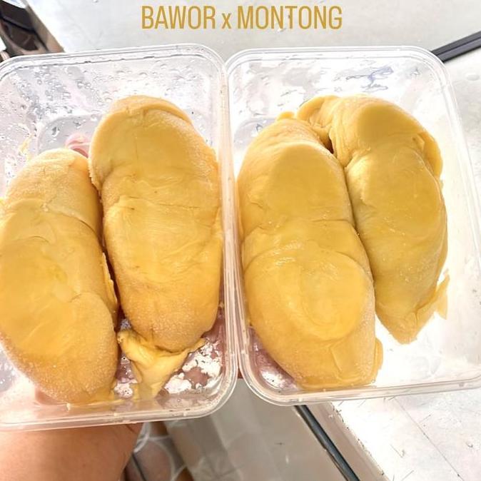 Fruxi- Durian Bawor Premium / Durian King Bawor Kupas