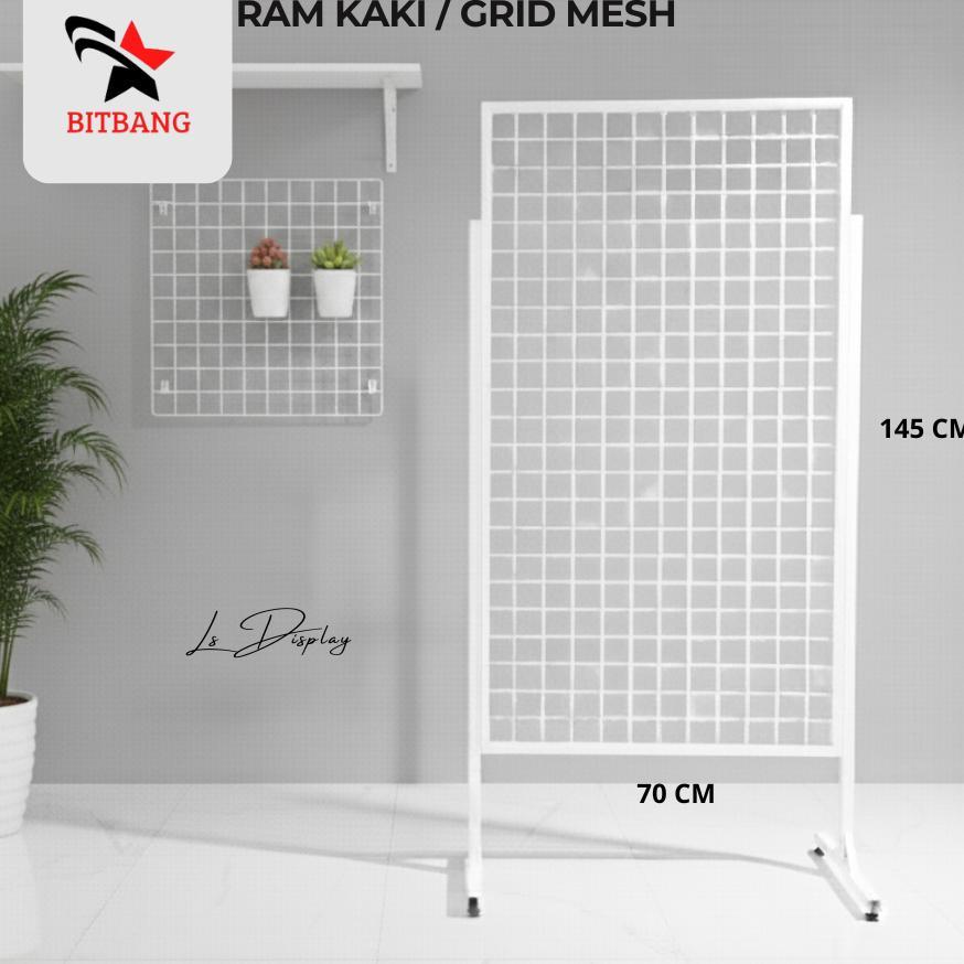 Standing Grid Aksesoris (70x145) | Ram Kaki Display Toko | RAM KAKI