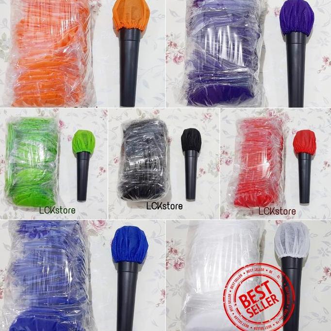 Volk- Cover Mik Karaoke 100Pcs /Sarung Mik Karaoke /Sarung Mikrofon