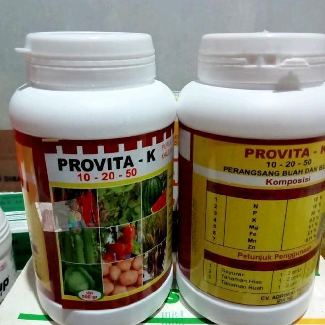 Grdn- Pupuk Pemacu Bunga Dan Buah Provita K Npk 10 - 20 - 50 Extra Kalium Pupuk Anti Rontok Bunga Da