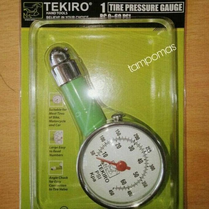 Yxyg- Pengukur Tekanan Ban Tekiro Alat Ukur Ban 0-60Psi Psi