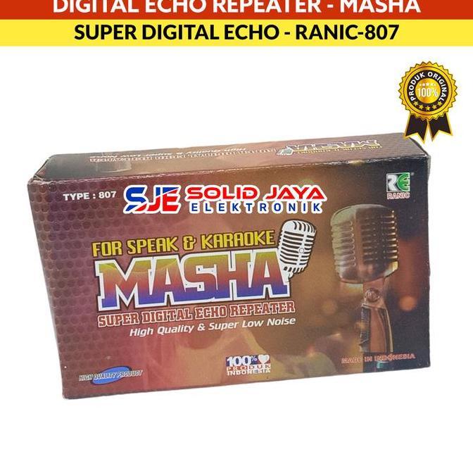 Volk- Kit Super Digital Echo Repeater Masha Pre Amp Mic Masha Mik Karaoke Speak Mic Karaoke Preamp M