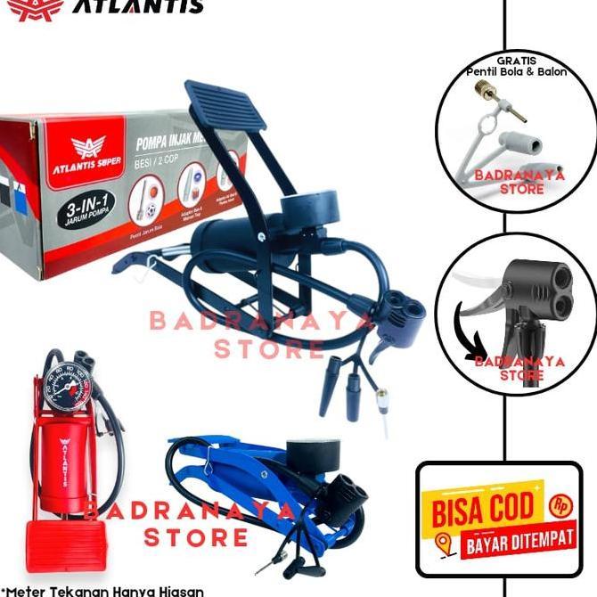 Pompa Injak / Pompa Darurat ATLANTIS RESTOCK