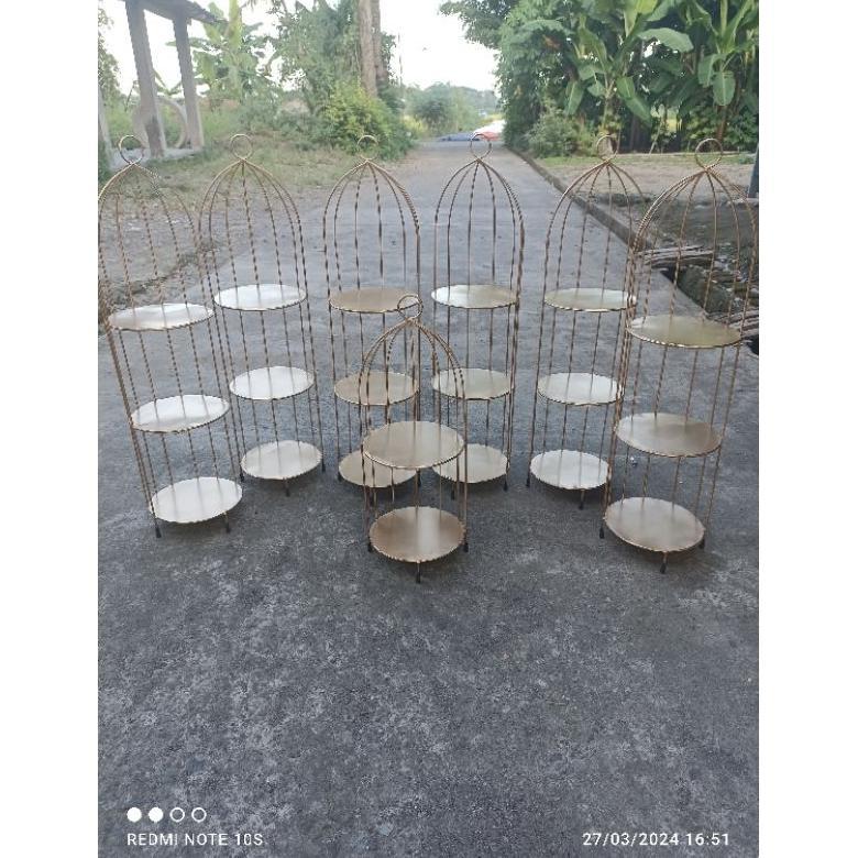 rak sangkar burung minimalis/rak susun serbaguna