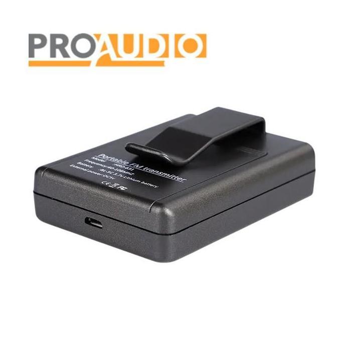 Volk- Proaudio Transmitter Fm Radio Portable Microphone Tour Guide Sistem