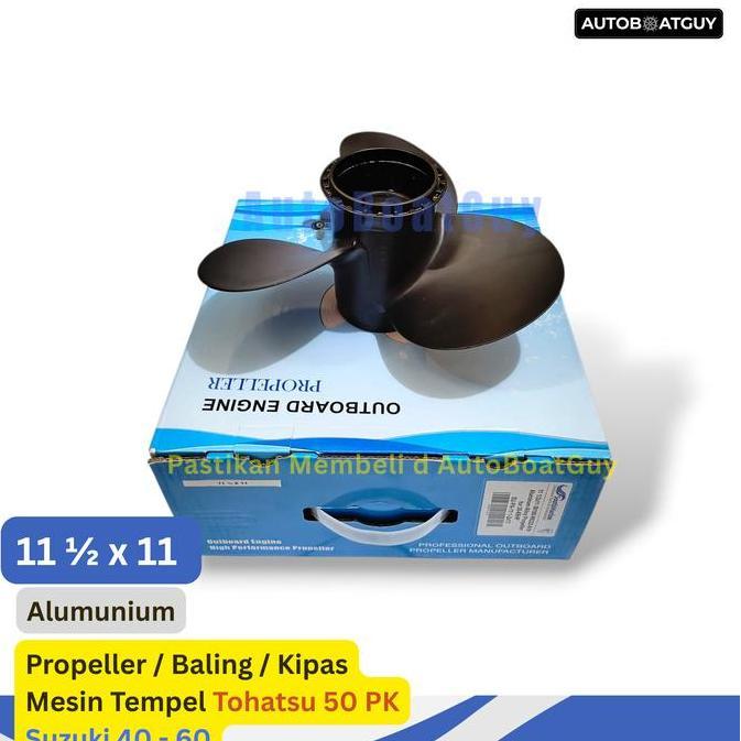 Spesial Propeller / Baling / Kipas Mesin Tempel Tohatsu 50 Pk Suzuki 40 - 60