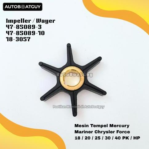 Spesial Impeller / Wayer  47-85089-3 47-85089-10 18-3057 Mesin Tempel Mercury Mariner Chrysler Force