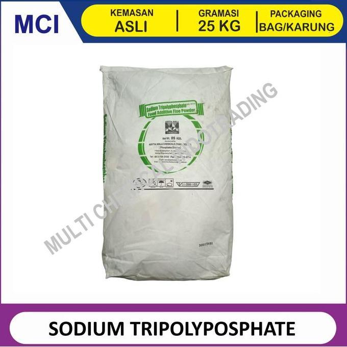SODIUM TRIPOLYPHOSPHATE / STPP / STTP FOOD GRADE. || 25 kg.