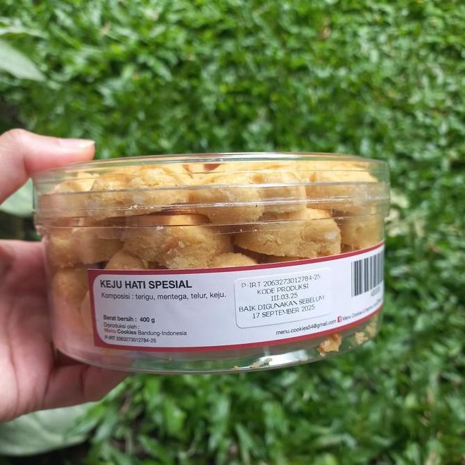 Keju hati (kastangel) menu cookies toples L