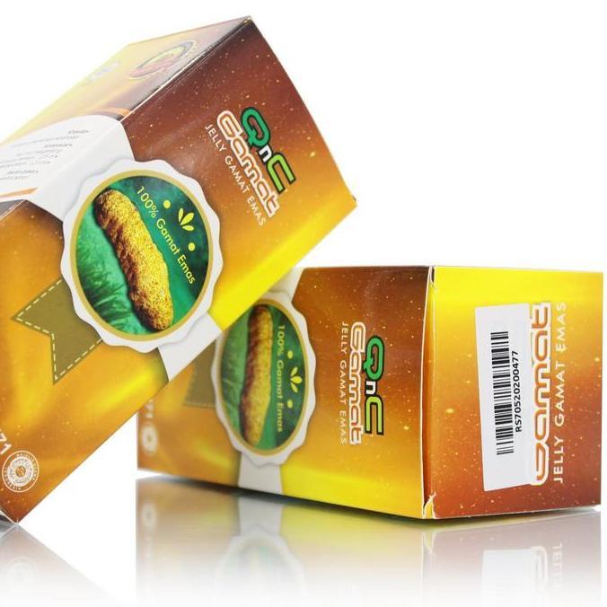 Ladyxy- Qnc Jelly Gamat Halal - Jelly Gamat Gold G Original Emas