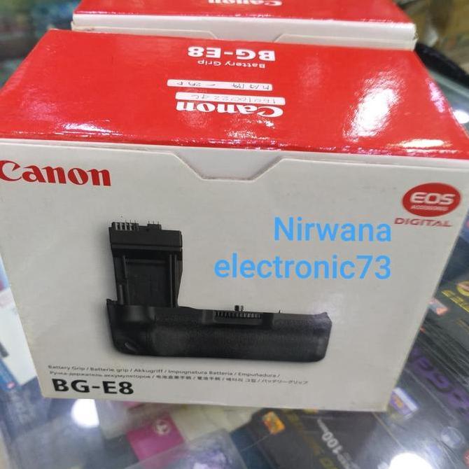 TERMURAH - Baterai Grip Canon BG-8 (Original Canon) for Canon 550D/ 600D/700D/